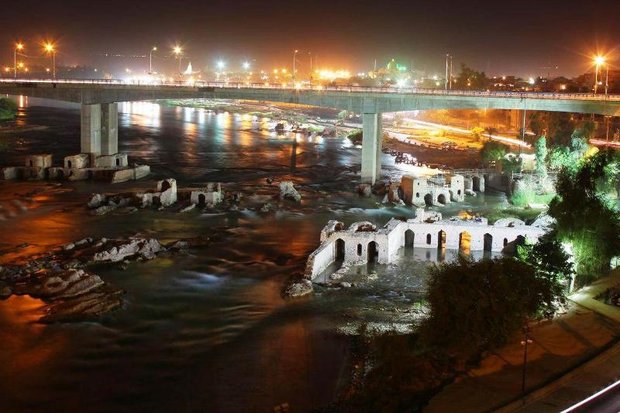 مرمت و بهسازی پل باستانی دزفول آغاز شد
