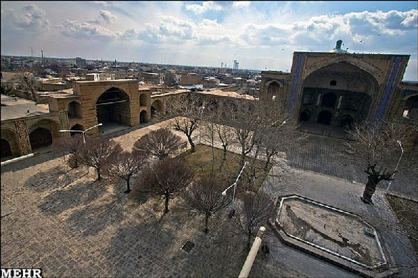 کارشناسان بین المللی برای مرمت مسجد جامع قزوین مشورت می دهند