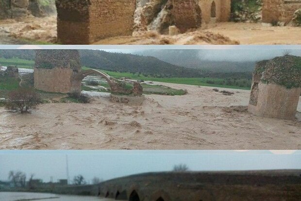 ۵۰ اثر تاریخی لرستان در سیلاب صدمه دیدند